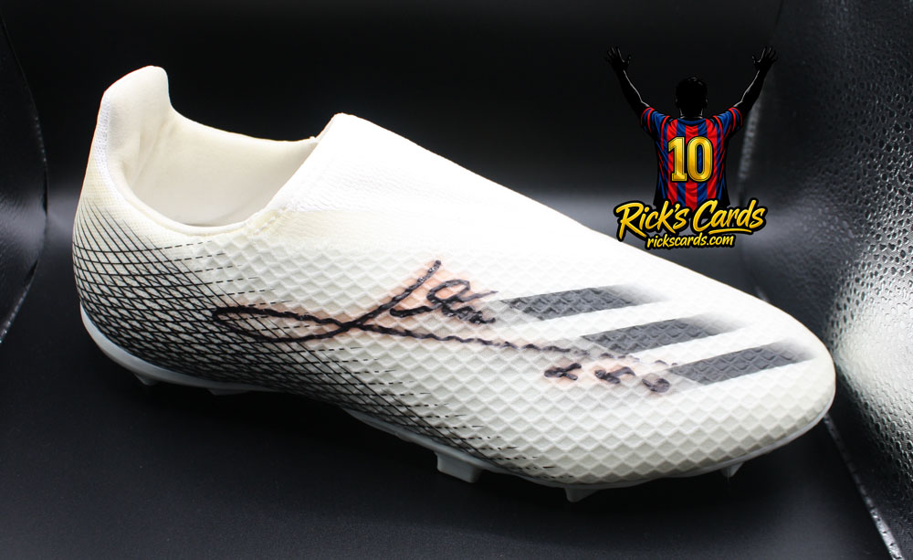 2020 Lionel Messi Autographed Adidas X Ghosted Pair Boots