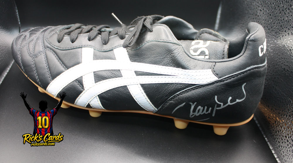 2016 Franco Baresi Autographed Black Asics Crema Boot