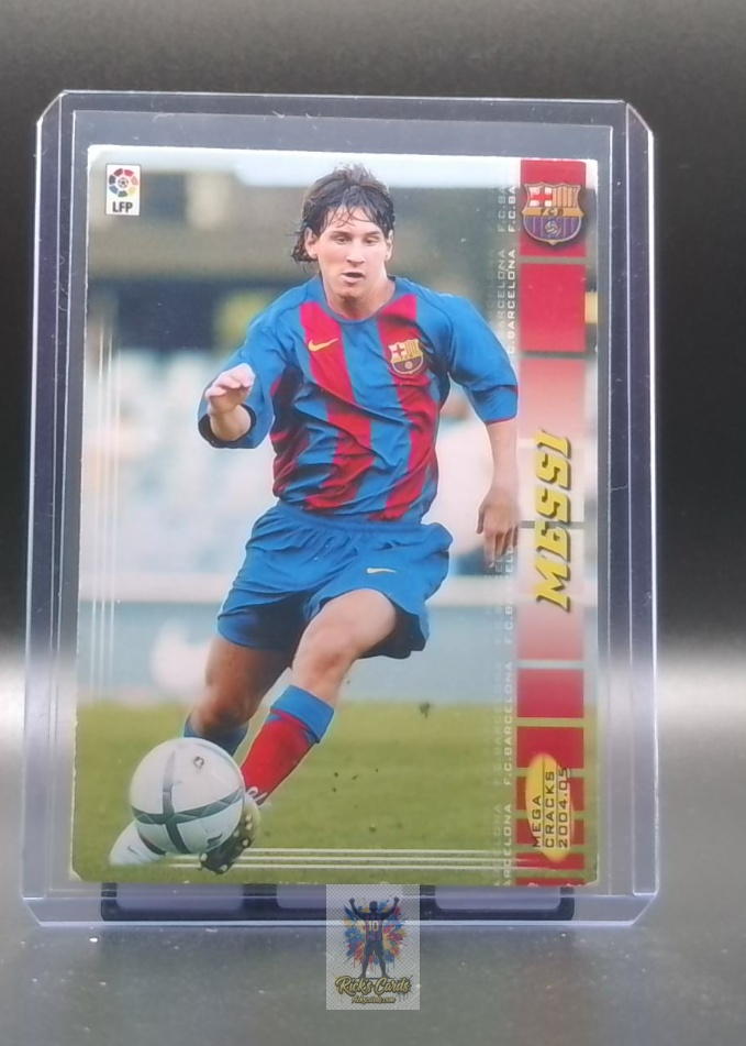 2004-05 Panini Sports Mega Cracks 71BIS Messi Rookie Raw